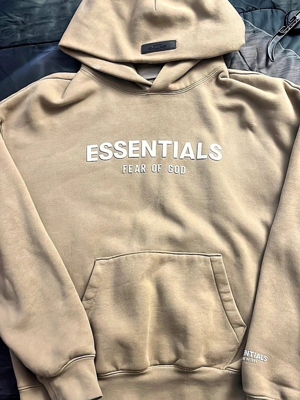 Fear of God Essentials Pullover Hoodie in Brown